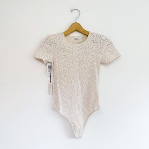 ARITZIA babaton shapelace crew bodysuit